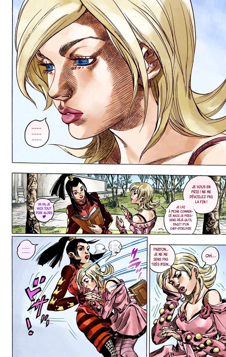 Read JoJo_s Bizarre Adventure Part 7 Steel Ball Run Official Colored FR Manga Online
