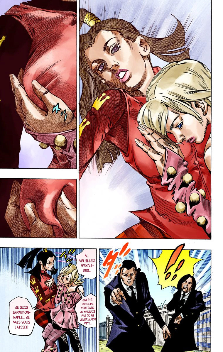 Read JoJo_s Bizarre Adventure Part 7 Steel Ball Run Official Colored FR Manga Online