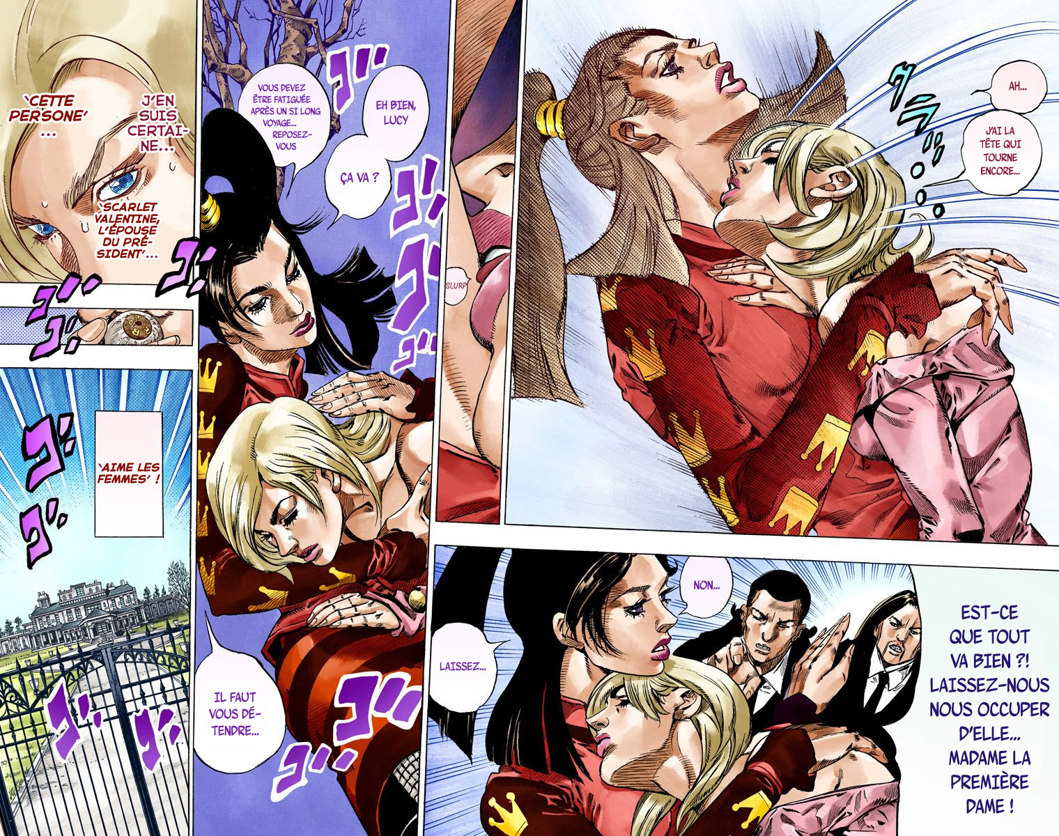 Read JoJo_s Bizarre Adventure Part 7 Steel Ball Run Official Colored FR Manga Online