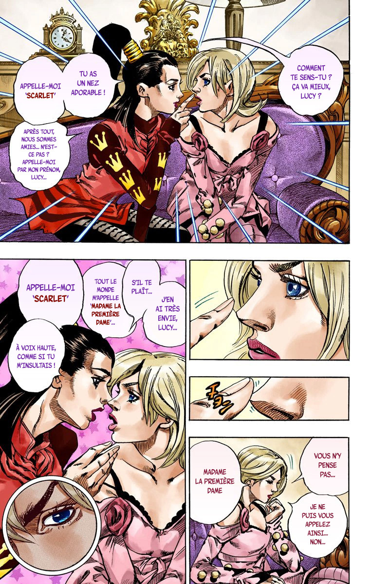 Read JoJo_s Bizarre Adventure Part 7 Steel Ball Run Official Colored FR Manga Online