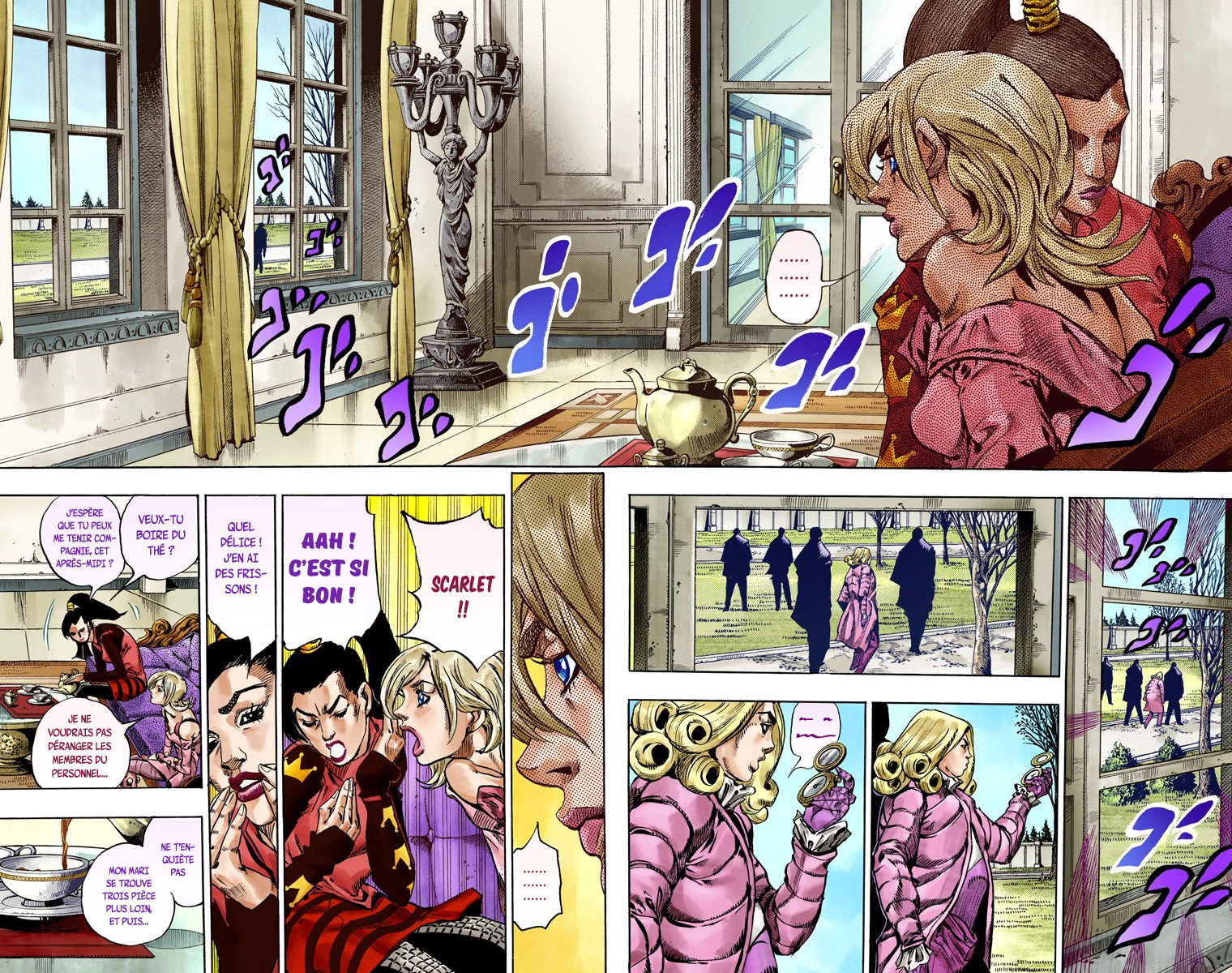 Read JoJo_s Bizarre Adventure Part 7 Steel Ball Run Official Colored FR Manga Online