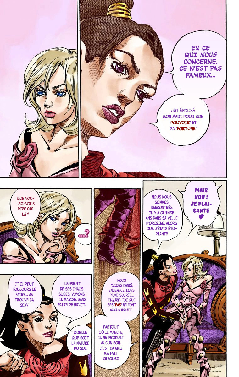 Read JoJo_s Bizarre Adventure Part 7 Steel Ball Run Official Colored FR Manga Online