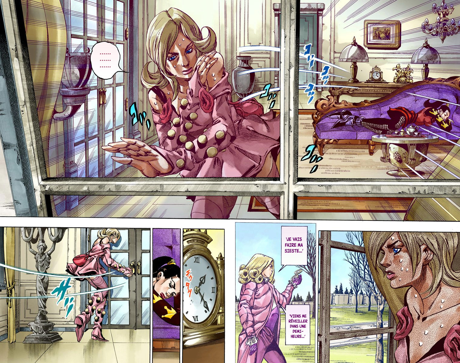 Read JoJo_s Bizarre Adventure Part 7 Steel Ball Run Official Colored FR Manga Online