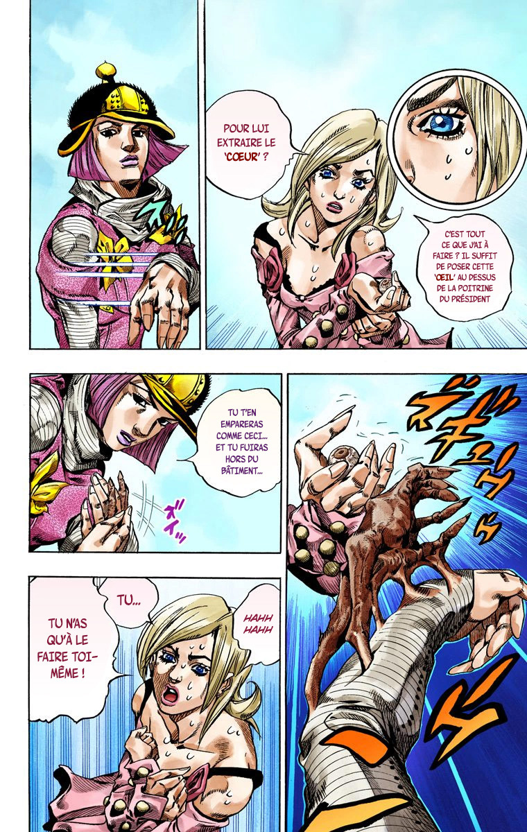 Read JoJo_s Bizarre Adventure Part 7 Steel Ball Run Official Colored FR Manga Online