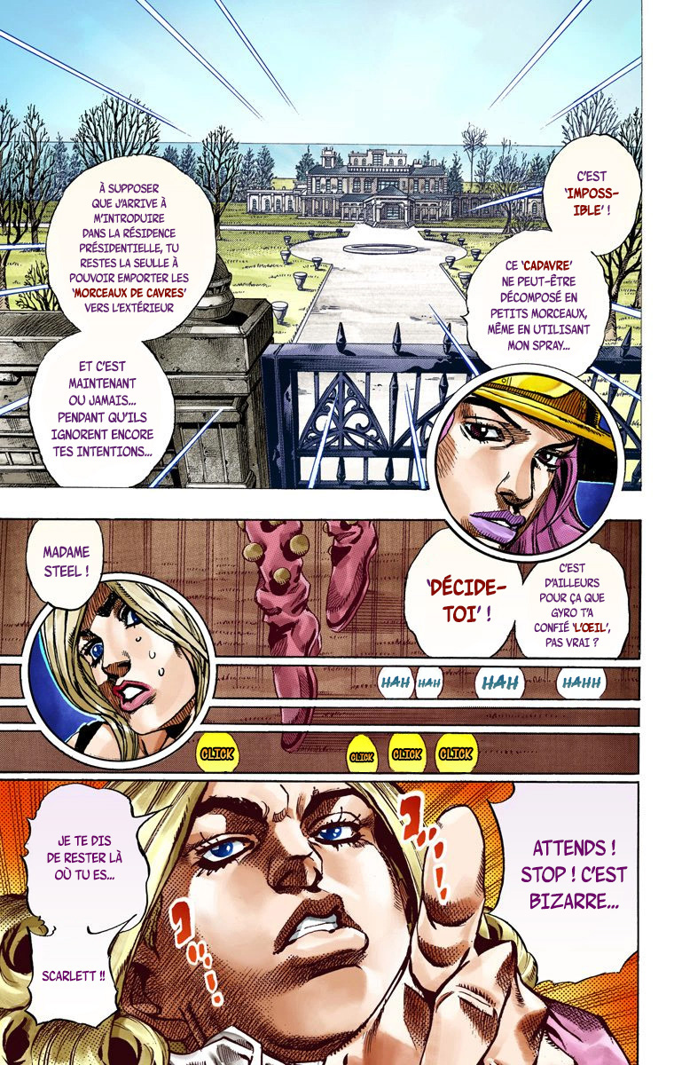 Read JoJo_s Bizarre Adventure Part 7 Steel Ball Run Official Colored FR Manga Online