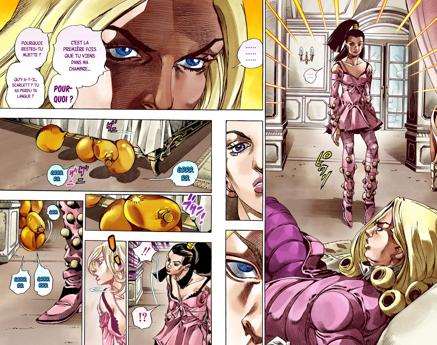 Read JoJo_s Bizarre Adventure Part 7 Steel Ball Run Official Colored FR Manga Online
