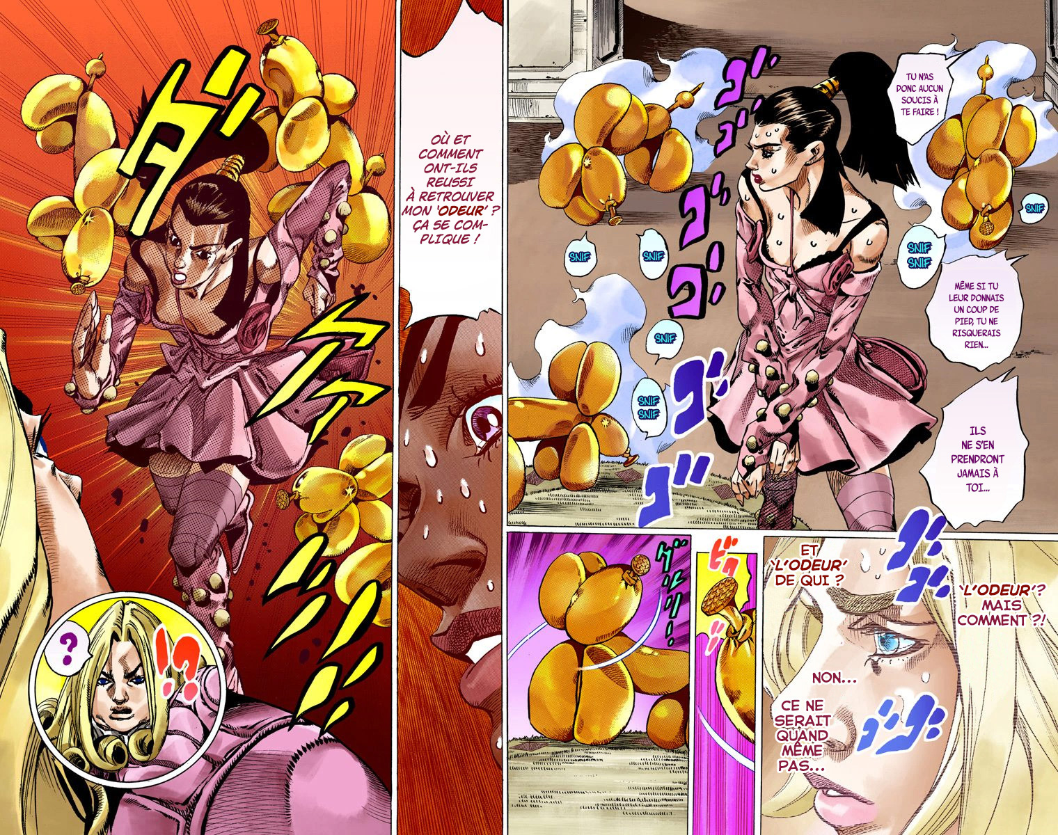 Read JoJo_s Bizarre Adventure Part 7 Steel Ball Run Official Colored FR Manga Online