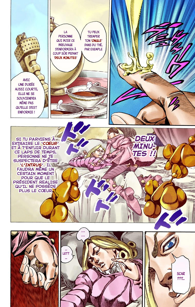 Read JoJo_s Bizarre Adventure Part 7 Steel Ball Run Official Colored FR Manga Online