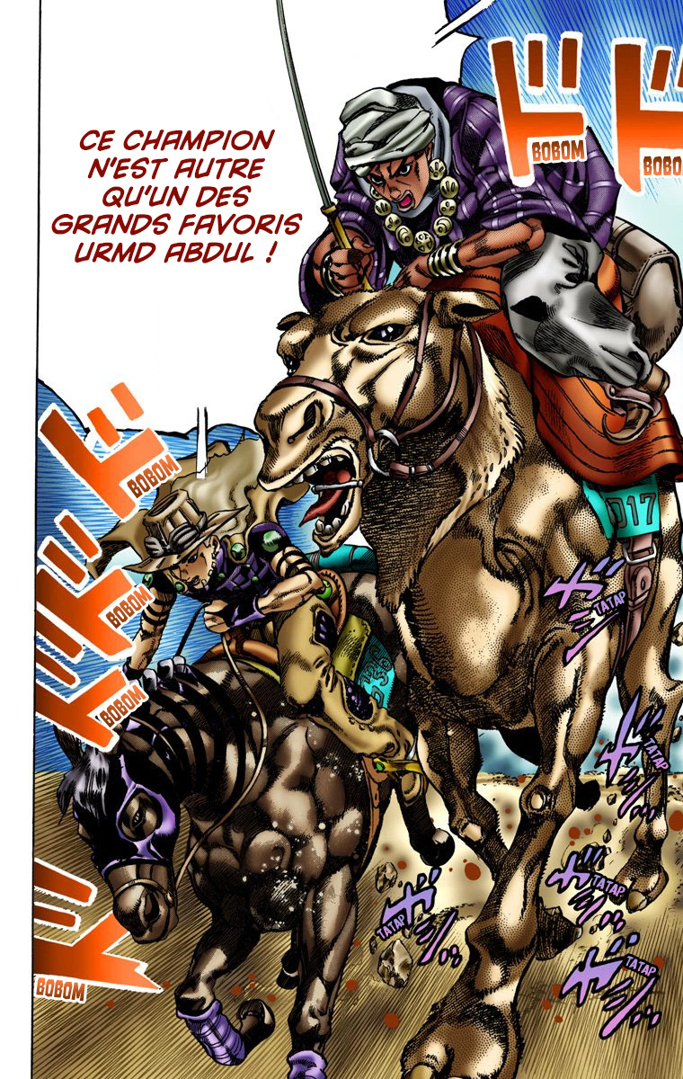 Read JoJo_s Bizarre Adventure Part 7 Steel Ball Run Official Colored FR Manga Online