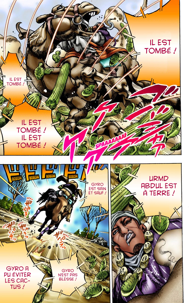 Read JoJo_s Bizarre Adventure Part 7 Steel Ball Run Official Colored FR Manga Online
