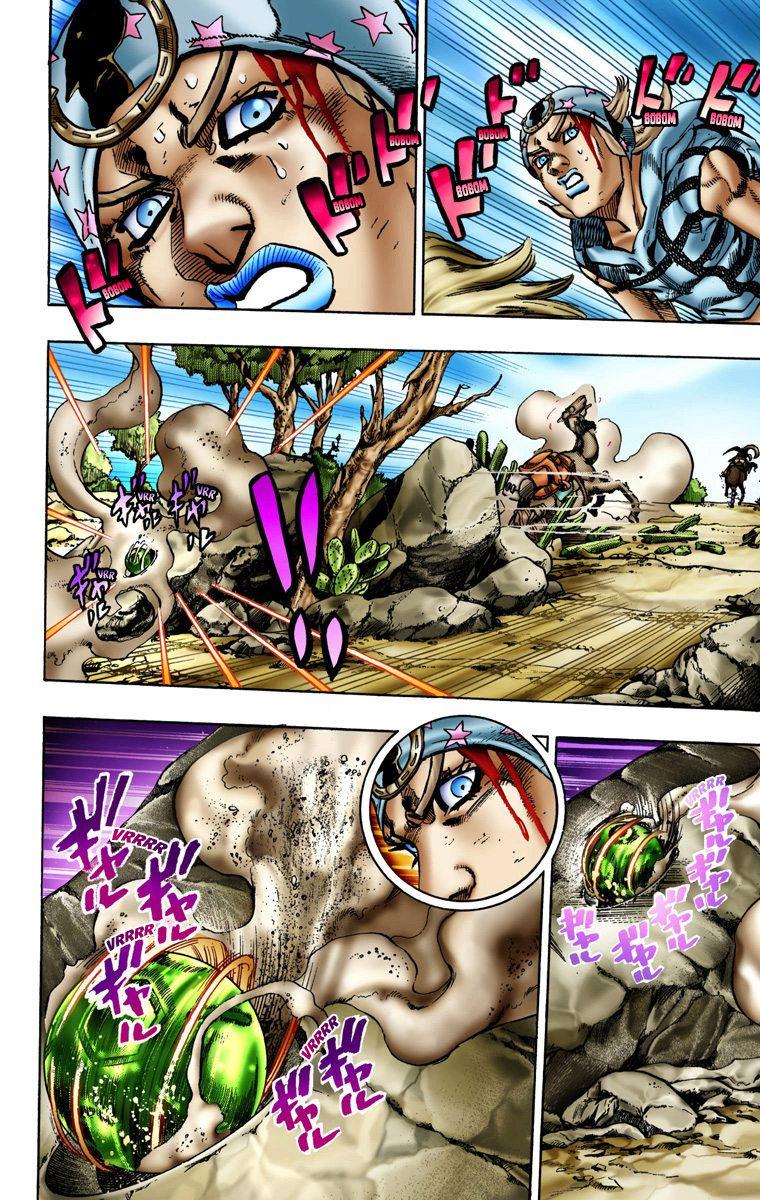 Read JoJo_s Bizarre Adventure Part 7 Steel Ball Run Official Colored FR Manga Online