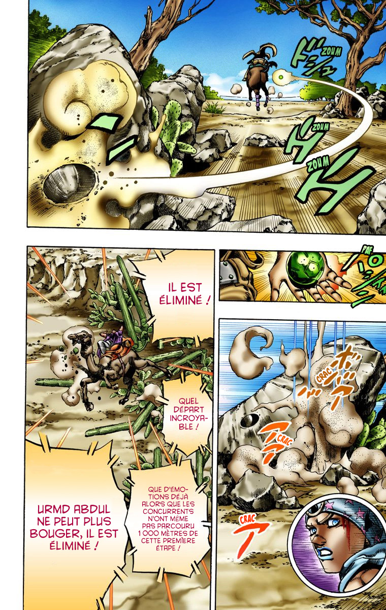 Read JoJo_s Bizarre Adventure Part 7 Steel Ball Run Official Colored FR Manga Online
