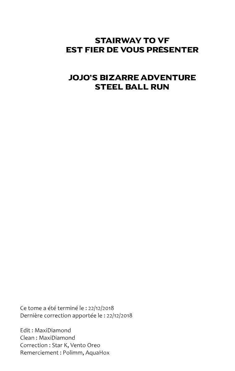 Read JoJo_s Bizarre Adventure Part 7 Steel Ball Run Official Colored FR Manga Online