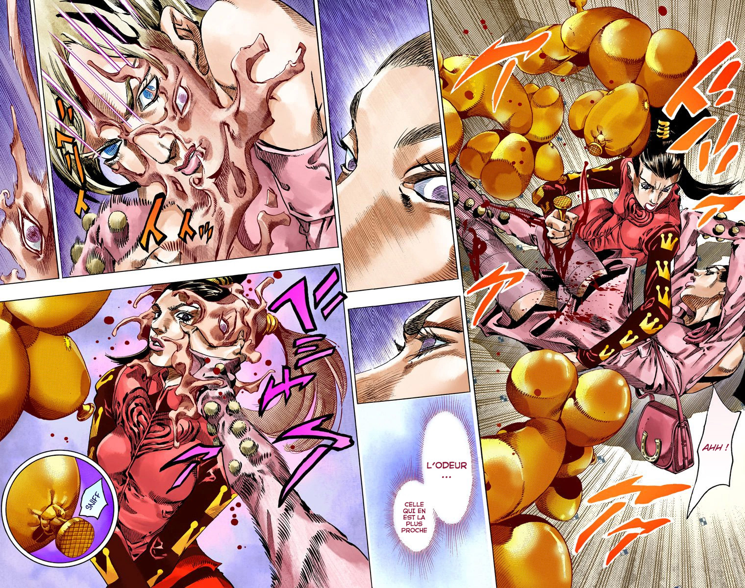 Read JoJo_s Bizarre Adventure Part 7 Steel Ball Run Official Colored FR Manga Online