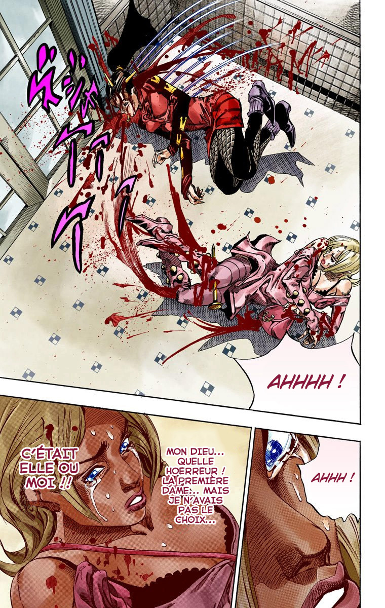 Read JoJo_s Bizarre Adventure Part 7 Steel Ball Run Official Colored FR Manga Online