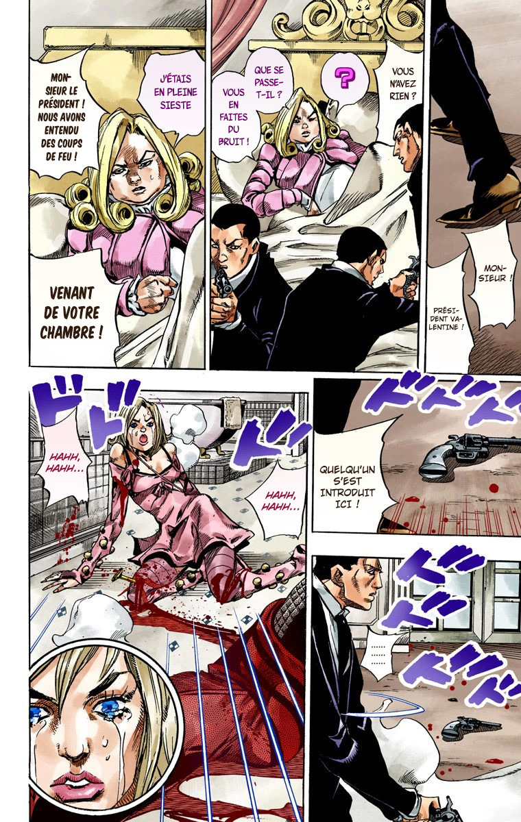 Read JoJo_s Bizarre Adventure Part 7 Steel Ball Run Official Colored FR Manga Online