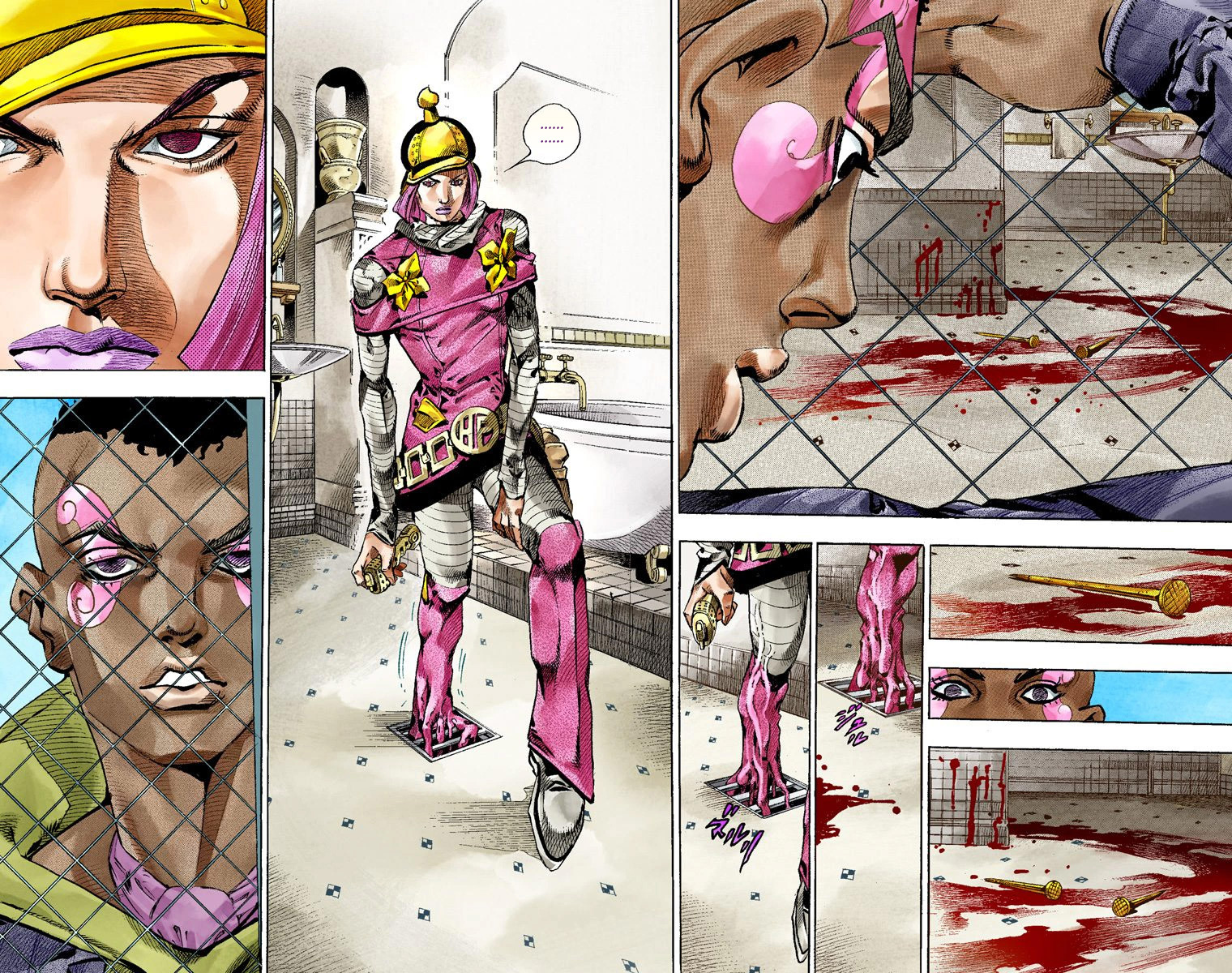 Read JoJo_s Bizarre Adventure Part 7 Steel Ball Run Official Colored FR Manga Online