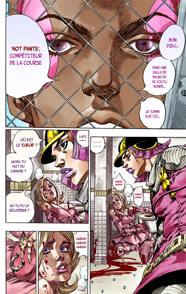 Read JoJo_s Bizarre Adventure Part 7 Steel Ball Run Official Colored FR Manga Online