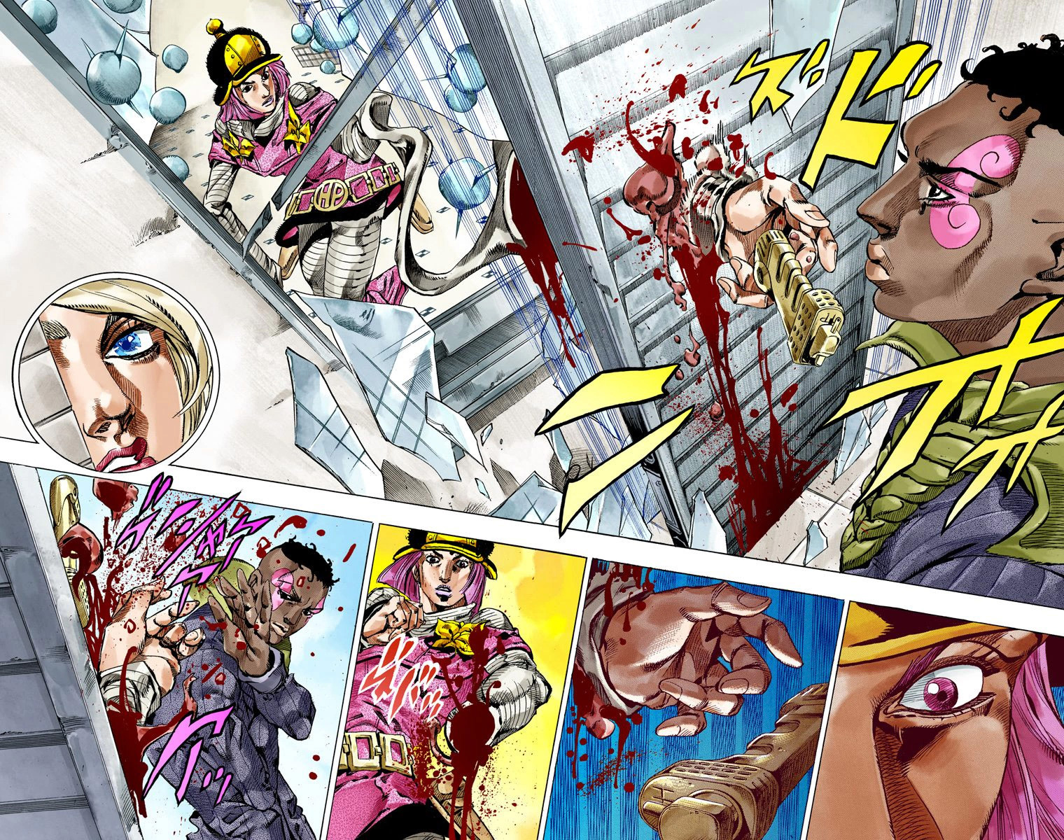 Read JoJo_s Bizarre Adventure Part 7 Steel Ball Run Official Colored FR Manga Online