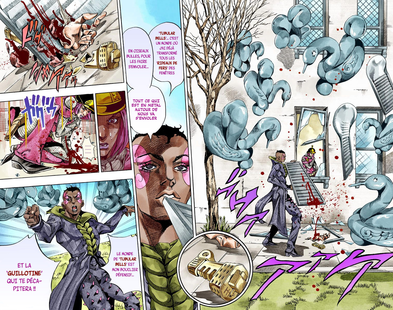 Read JoJo_s Bizarre Adventure Part 7 Steel Ball Run Official Colored FR Manga Online