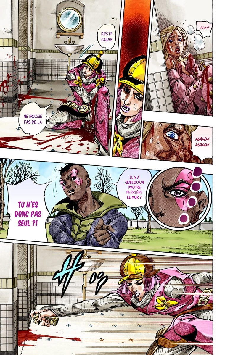 Read JoJo_s Bizarre Adventure Part 7 Steel Ball Run Official Colored FR Manga Online
