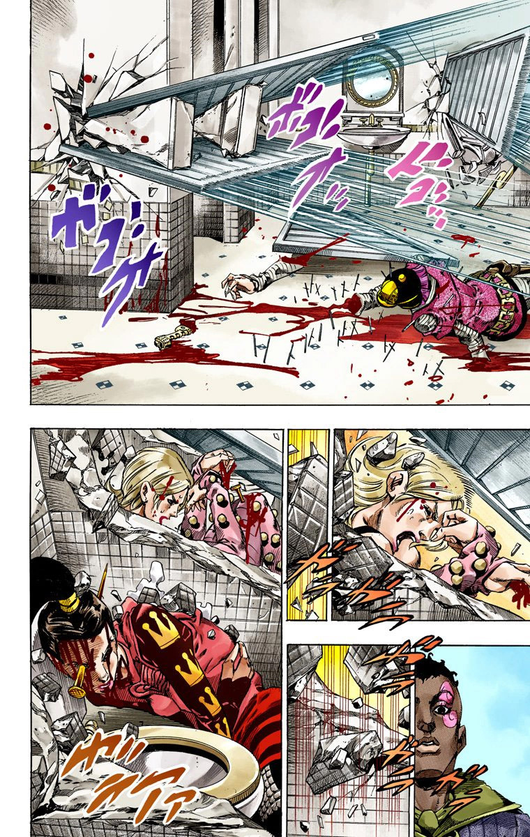 Read JoJo_s Bizarre Adventure Part 7 Steel Ball Run Official Colored FR Manga Online