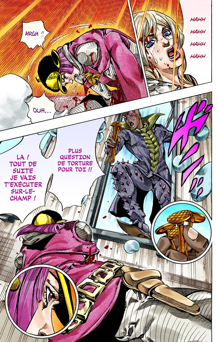 Read JoJo_s Bizarre Adventure Part 7 Steel Ball Run Official Colored FR Manga Online