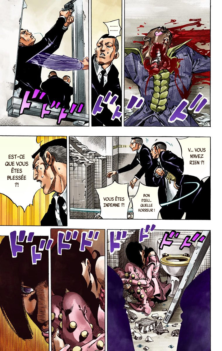 Read JoJo_s Bizarre Adventure Part 7 Steel Ball Run Official Colored FR Manga Online