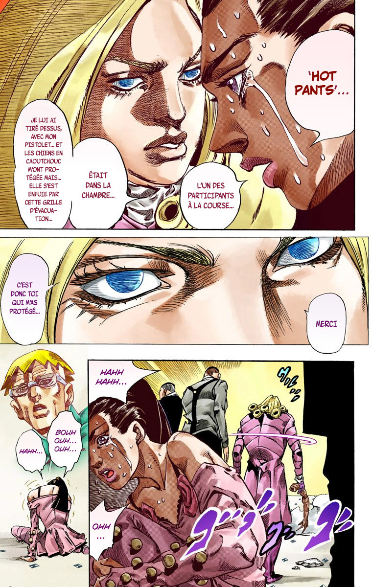 Read JoJo_s Bizarre Adventure Part 7 Steel Ball Run Official Colored FR Manga Online