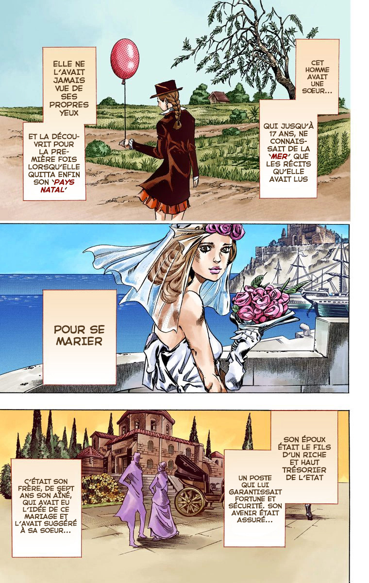Read JoJo_s Bizarre Adventure Part 7 Steel Ball Run Official Colored FR Manga Online
