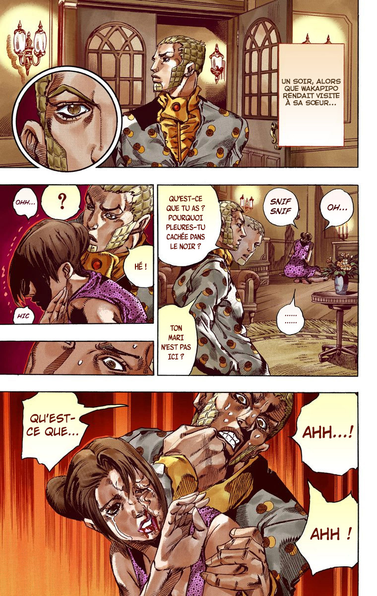 Read JoJo_s Bizarre Adventure Part 7 Steel Ball Run Official Colored FR Manga Online