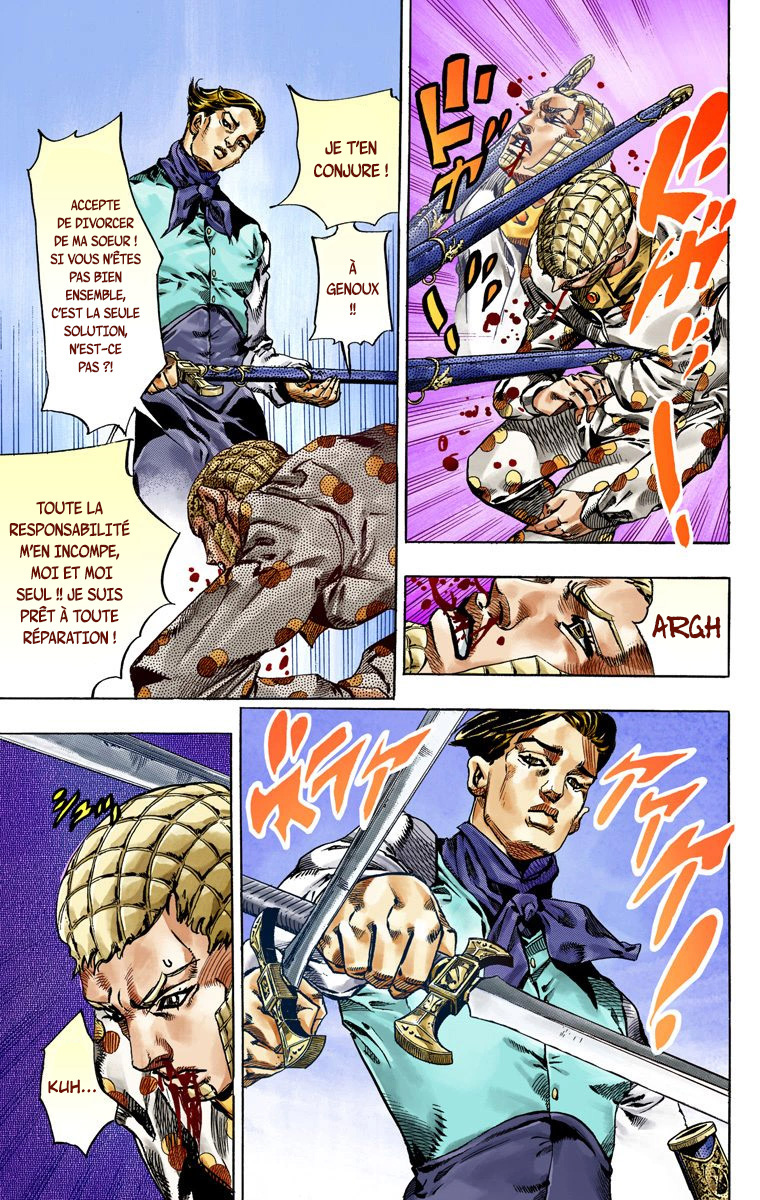 Read JoJo_s Bizarre Adventure Part 7 Steel Ball Run Official Colored FR Manga Online