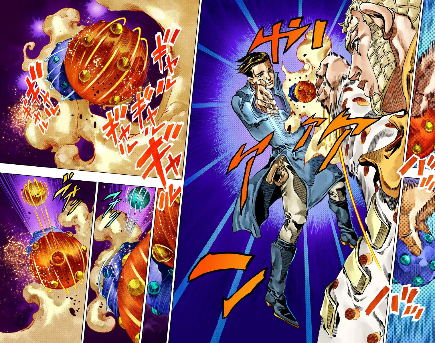 Read JoJo_s Bizarre Adventure Part 7 Steel Ball Run Official Colored FR Manga Online