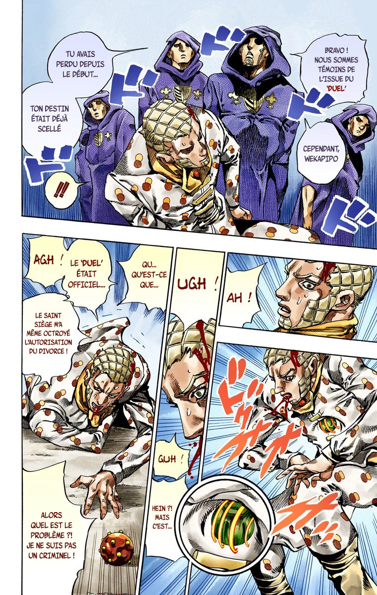 Read JoJo_s Bizarre Adventure Part 7 Steel Ball Run Official Colored FR Manga Online