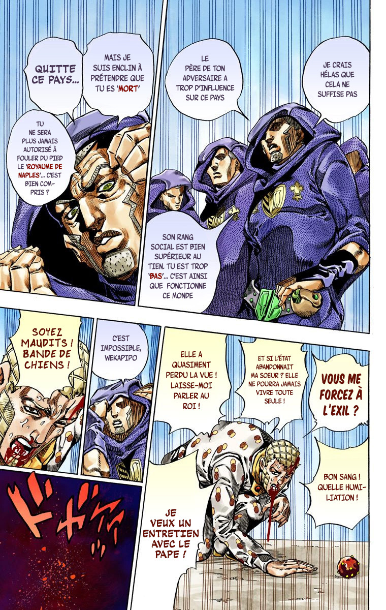 Read JoJo_s Bizarre Adventure Part 7 Steel Ball Run Official Colored FR Manga Online