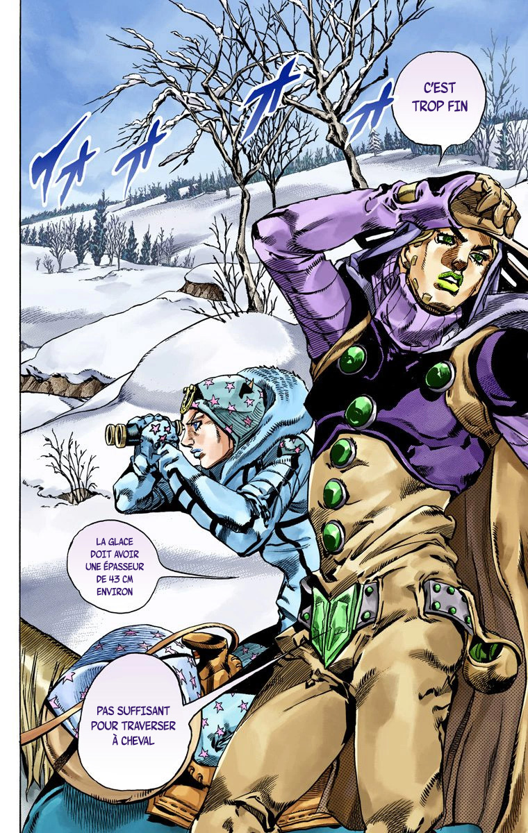 Read JoJo_s Bizarre Adventure Part 7 Steel Ball Run Official Colored FR Manga Online
