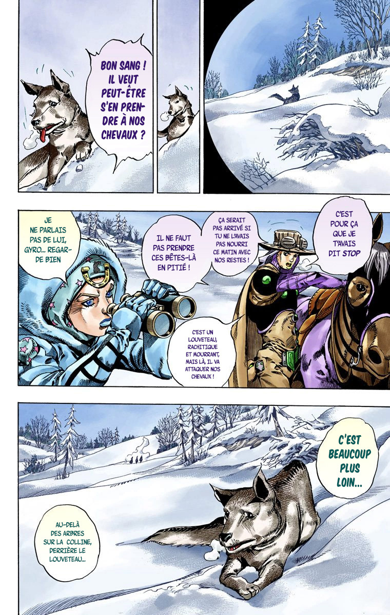 Read JoJo_s Bizarre Adventure Part 7 Steel Ball Run Official Colored FR Manga Online