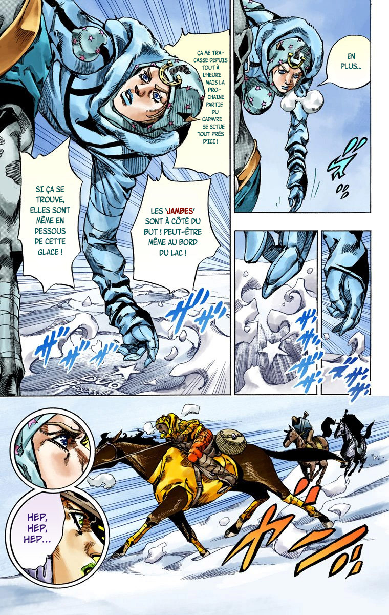 Read JoJo_s Bizarre Adventure Part 7 Steel Ball Run Official Colored FR Manga Online