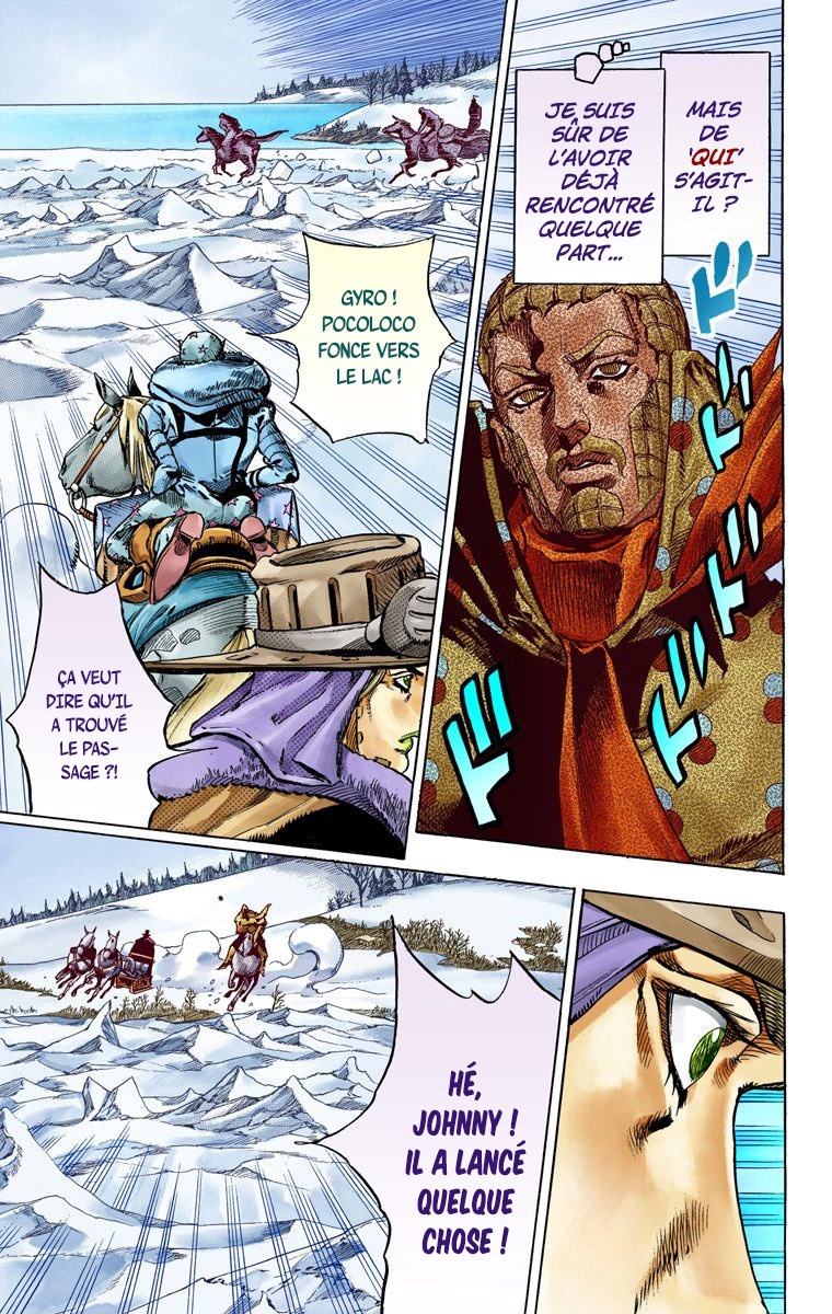 Read JoJo_s Bizarre Adventure Part 7 Steel Ball Run Official Colored FR Manga Online