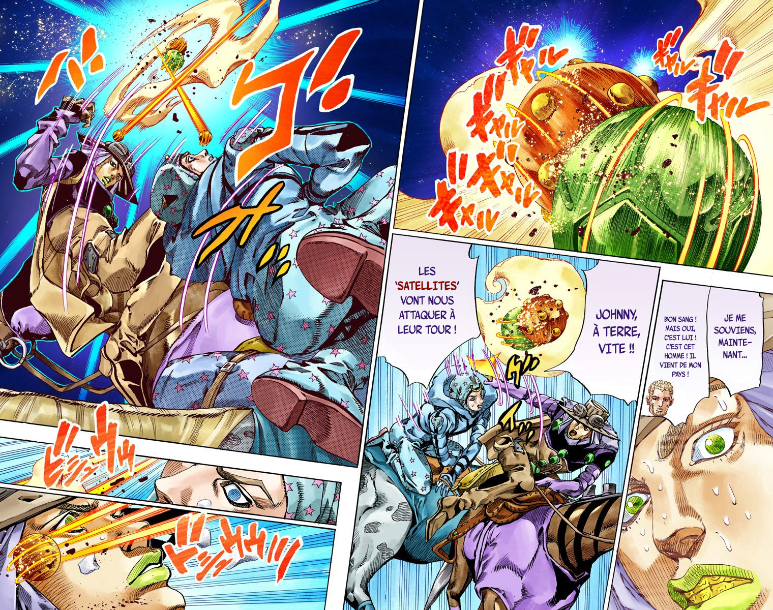 Read JoJo_s Bizarre Adventure Part 7 Steel Ball Run Official Colored FR Manga Online