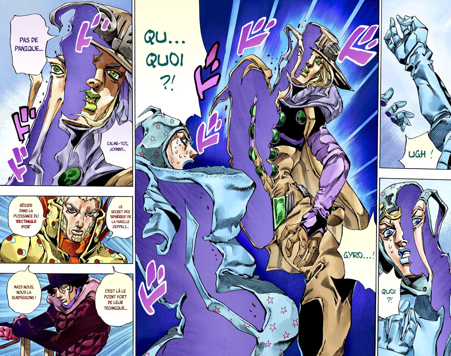 Read JoJo_s Bizarre Adventure Part 7 Steel Ball Run Official Colored FR Manga Online