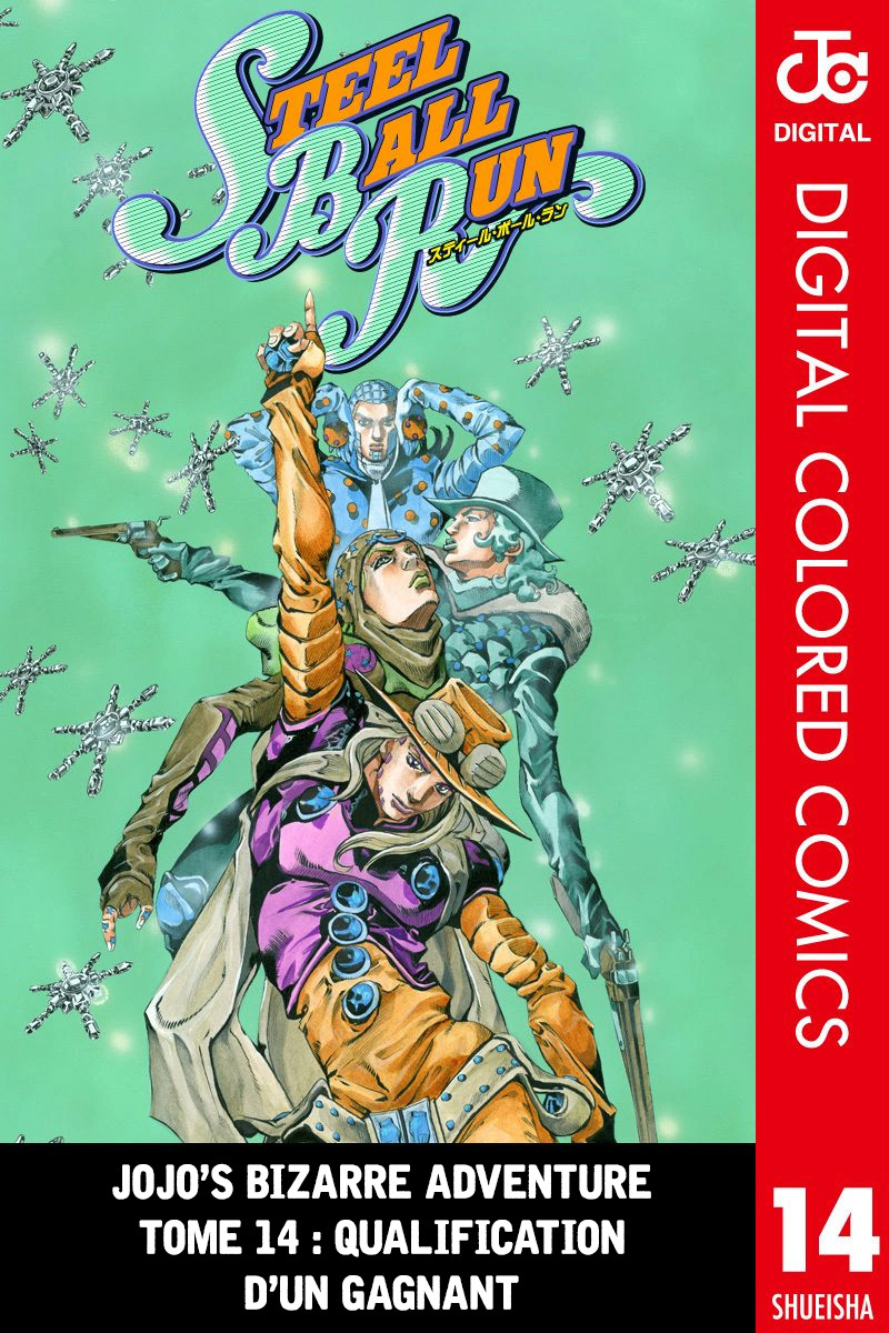 Read JoJo_s Bizarre Adventure Part 7 Steel Ball Run Official Colored FR Manga Online