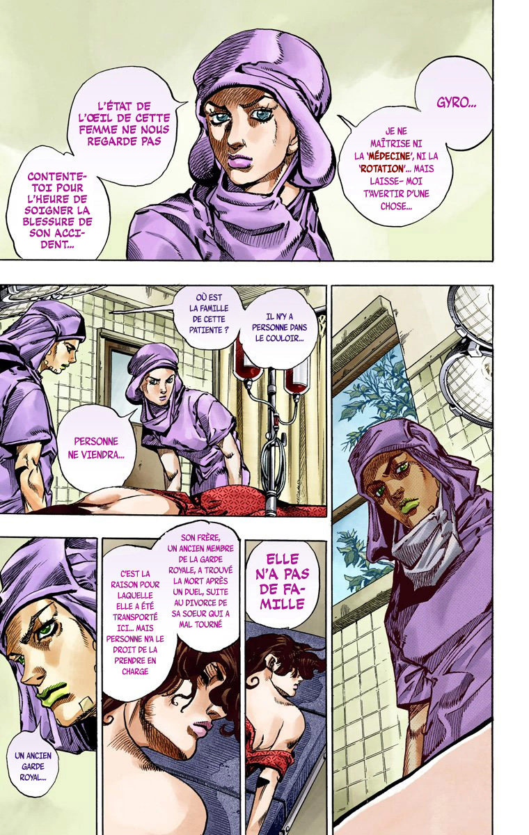 Read JoJo_s Bizarre Adventure Part 7 Steel Ball Run Official Colored FR Manga Online