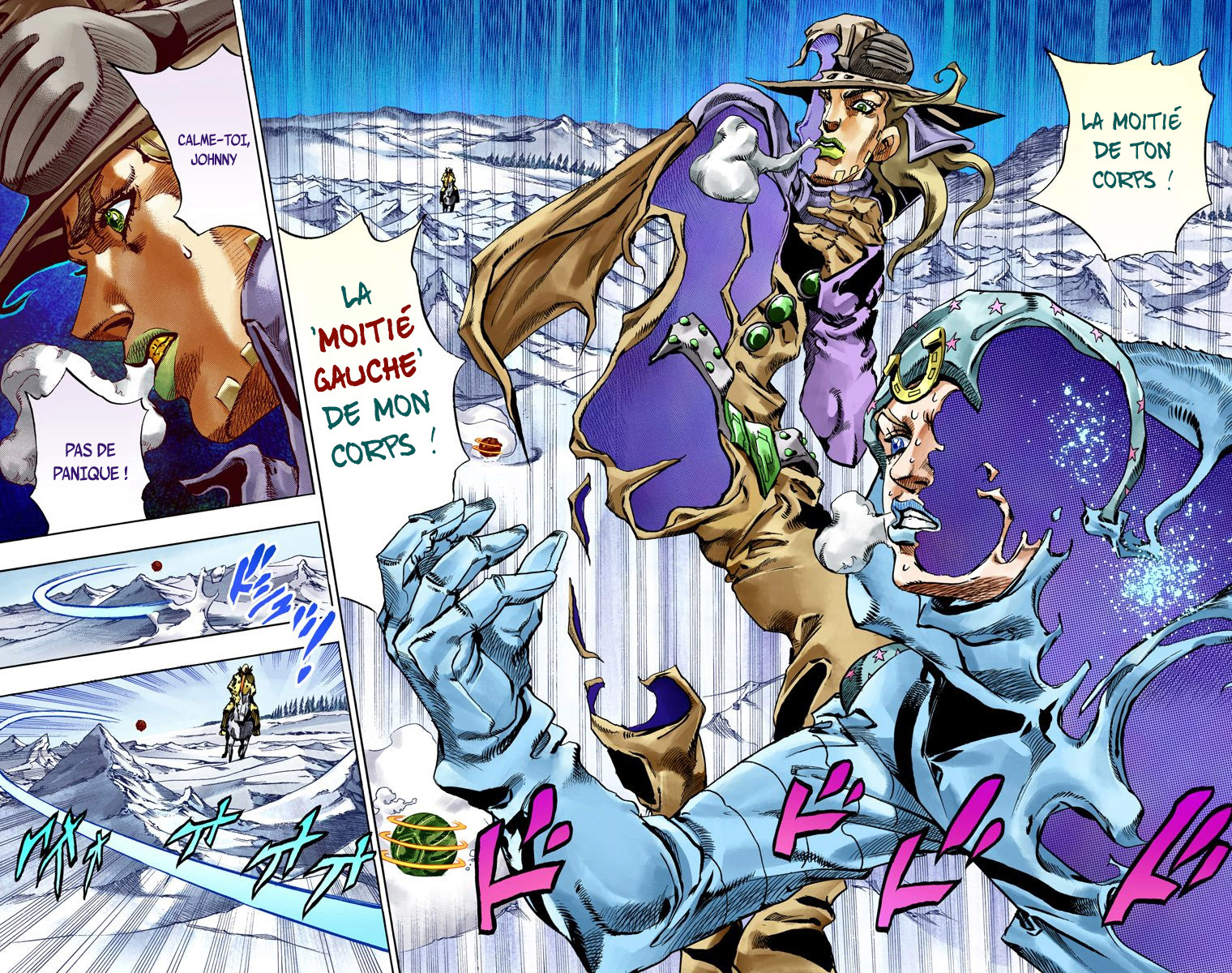 Read JoJo_s Bizarre Adventure Part 7 Steel Ball Run Official Colored FR Manga Online