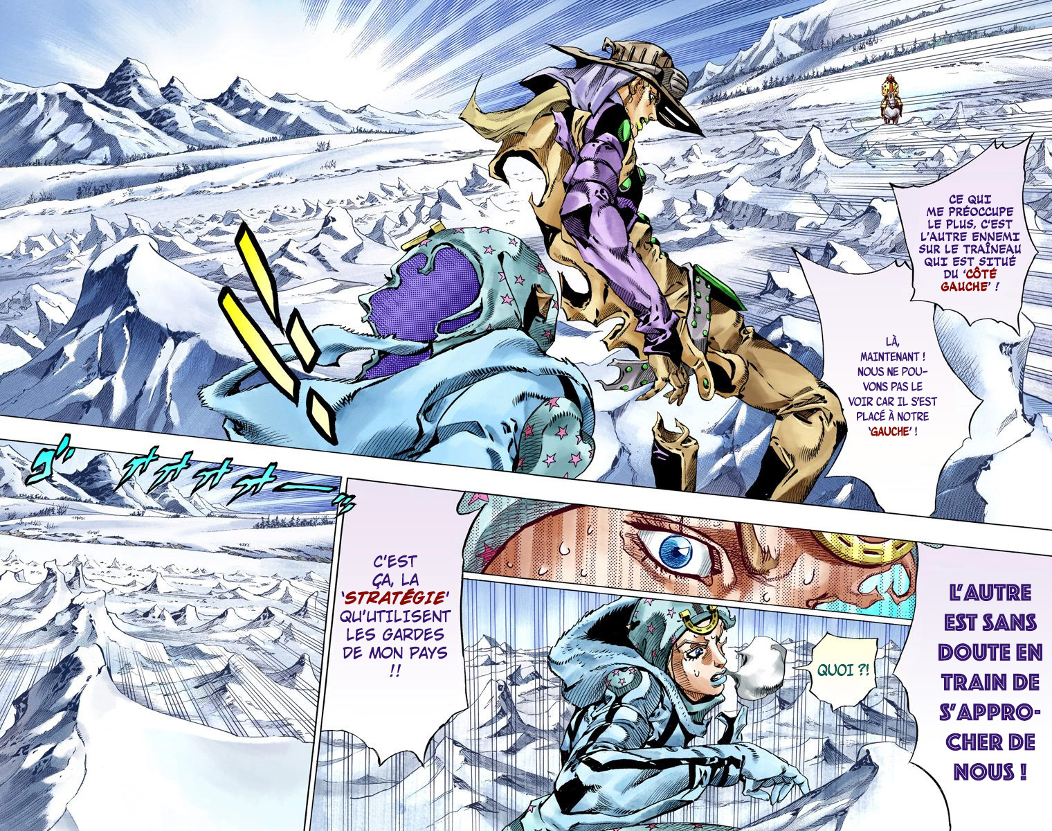 Read JoJo_s Bizarre Adventure Part 7 Steel Ball Run Official Colored FR Manga Online