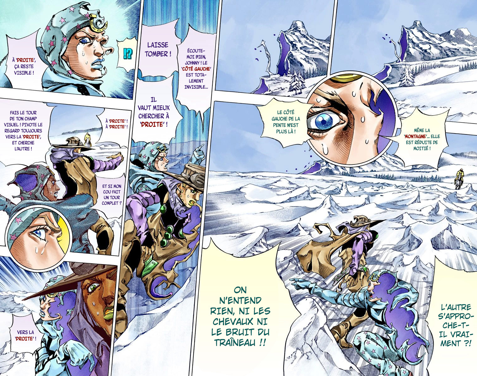 Read JoJo_s Bizarre Adventure Part 7 Steel Ball Run Official Colored FR Manga Online