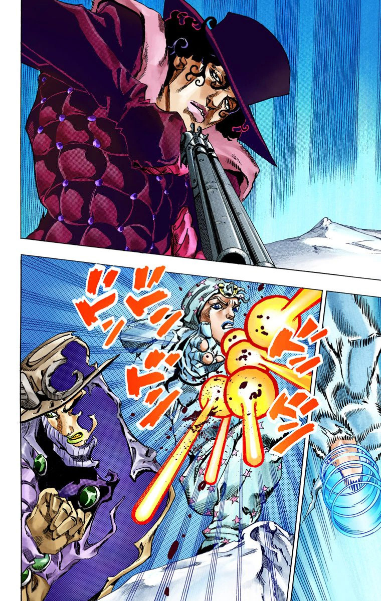 Read JoJo_s Bizarre Adventure Part 7 Steel Ball Run Official Colored FR Manga Online