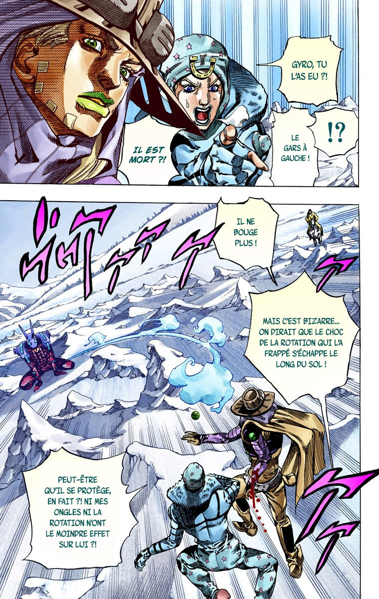 Read JoJo_s Bizarre Adventure Part 7 Steel Ball Run Official Colored FR Manga Online