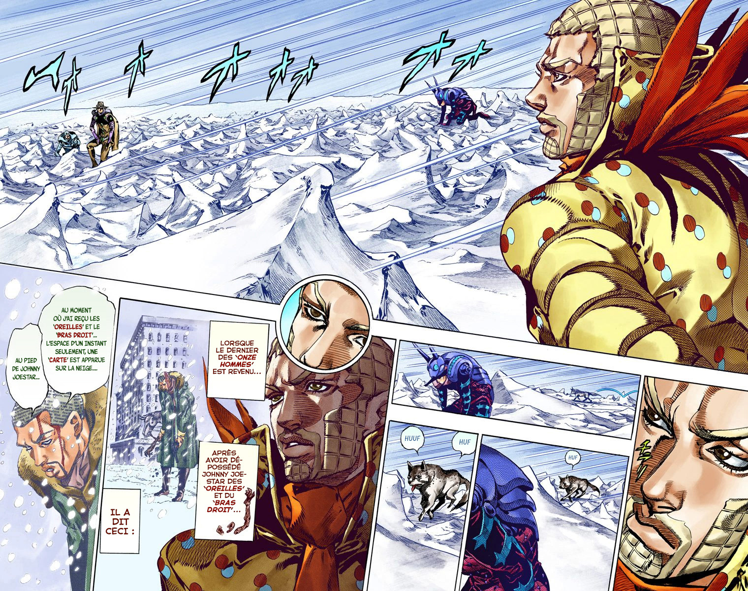 Read JoJo_s Bizarre Adventure Part 7 Steel Ball Run Official Colored FR Manga Online