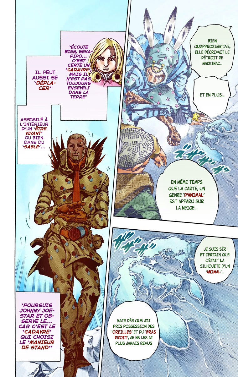 Read JoJo_s Bizarre Adventure Part 7 Steel Ball Run Official Colored FR Manga Online